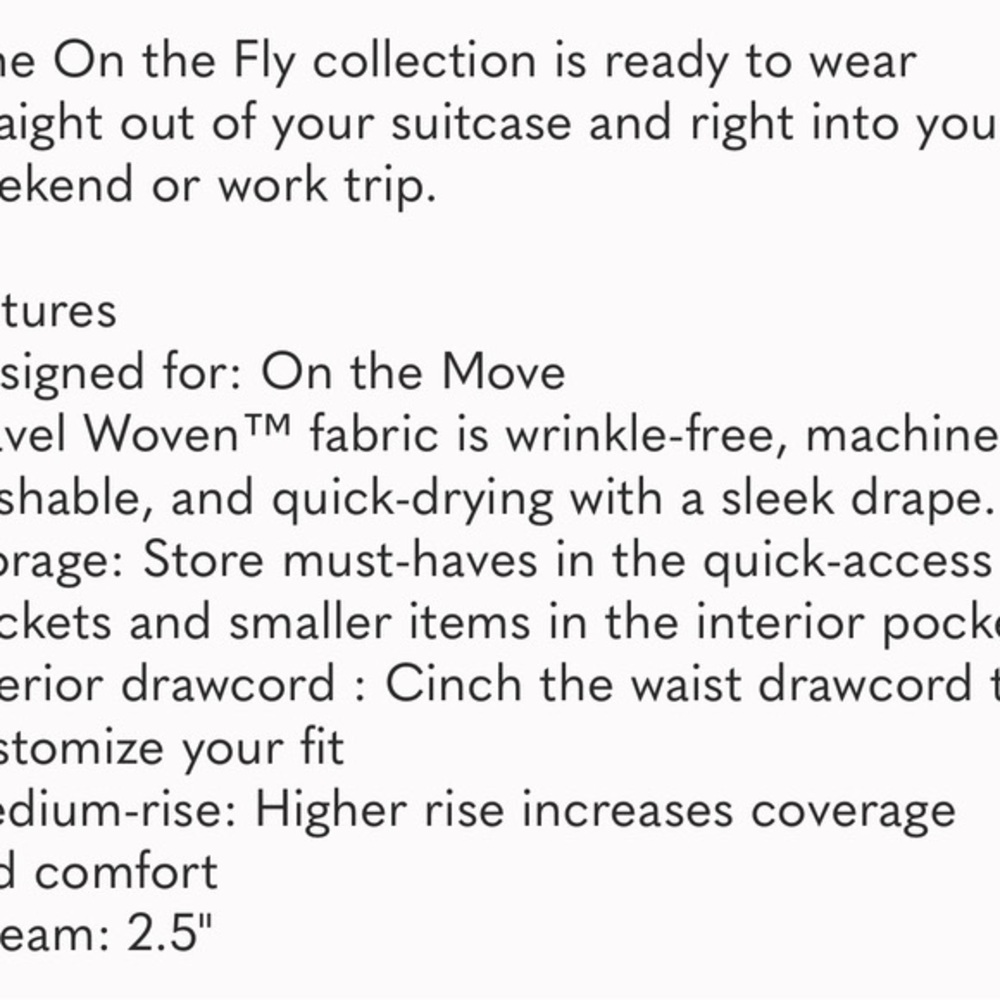 Lululemon On The Fly Short *2.5" Blue - Picture 6 of 6